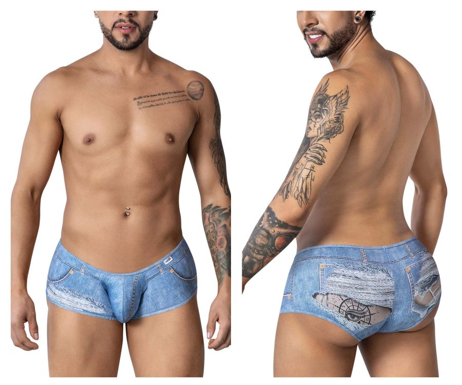 CandyMan 99921 Cowboy Trunks Color Denim Blue