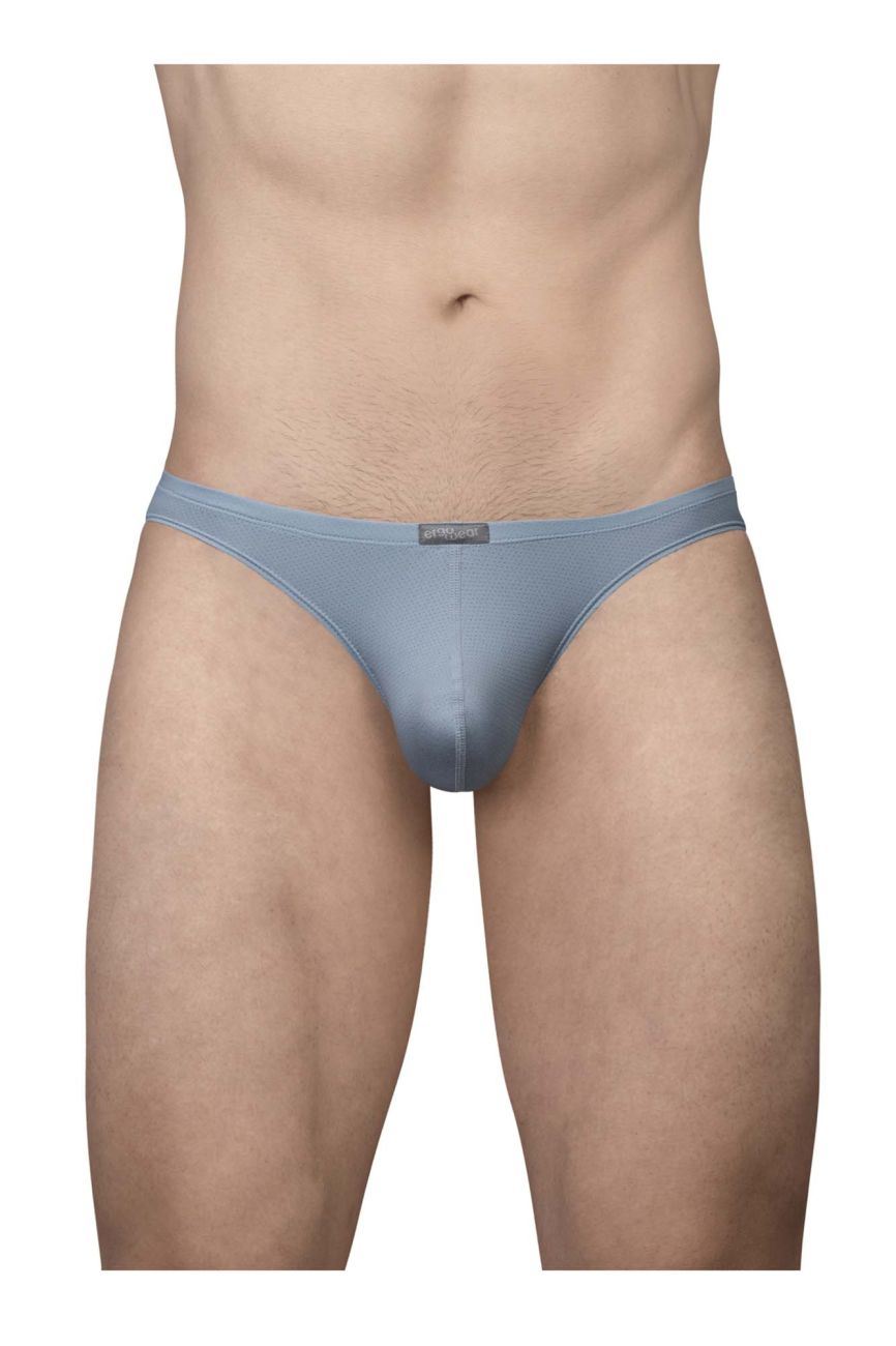 ErgoWear Men's Underwear EW1805 X4D SE Thongs Color Stone Blue