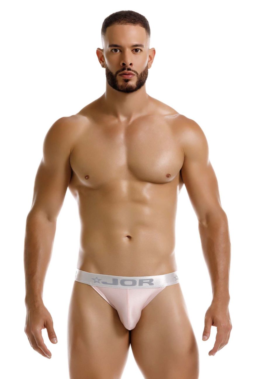 JOR Men's Underwear 2253 Bright Thongs Color Pink