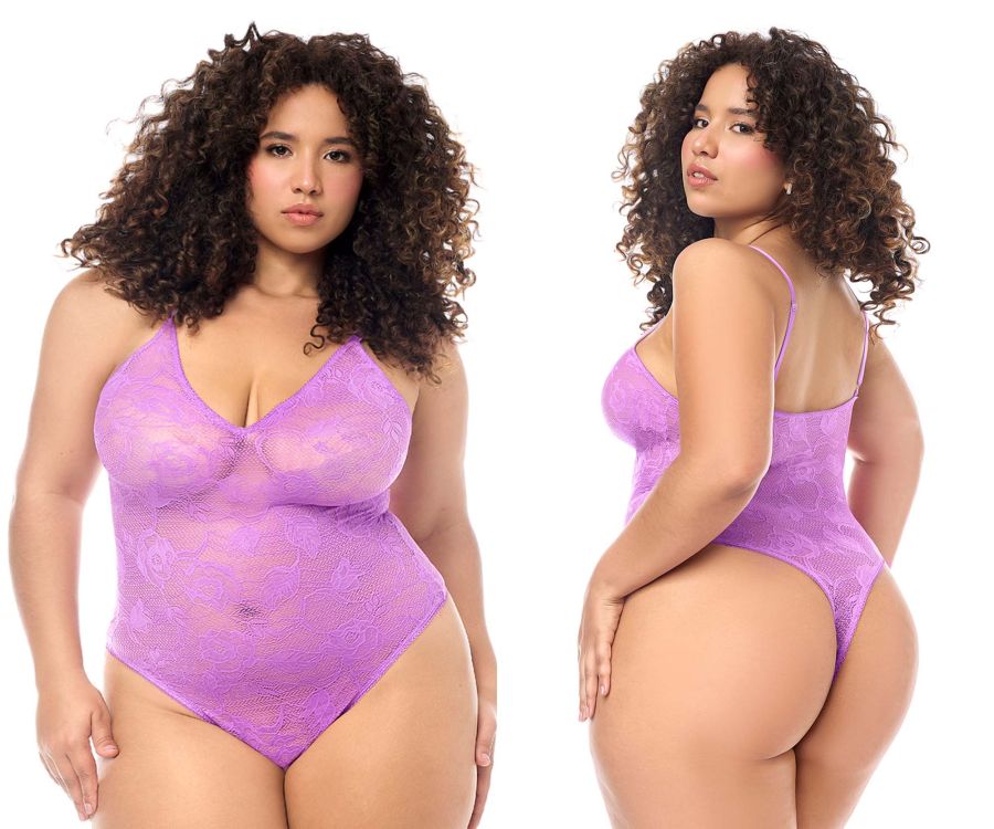 Mapale 8950X Bodysuit Color Wild Orchid