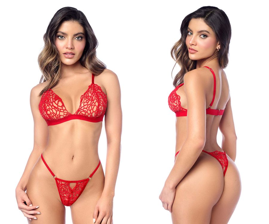 Mapale 8966 Two Piece Set Color Red