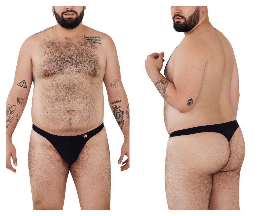 Pikante Men's Underwear PIK 0978X Angola Thongs Color Black