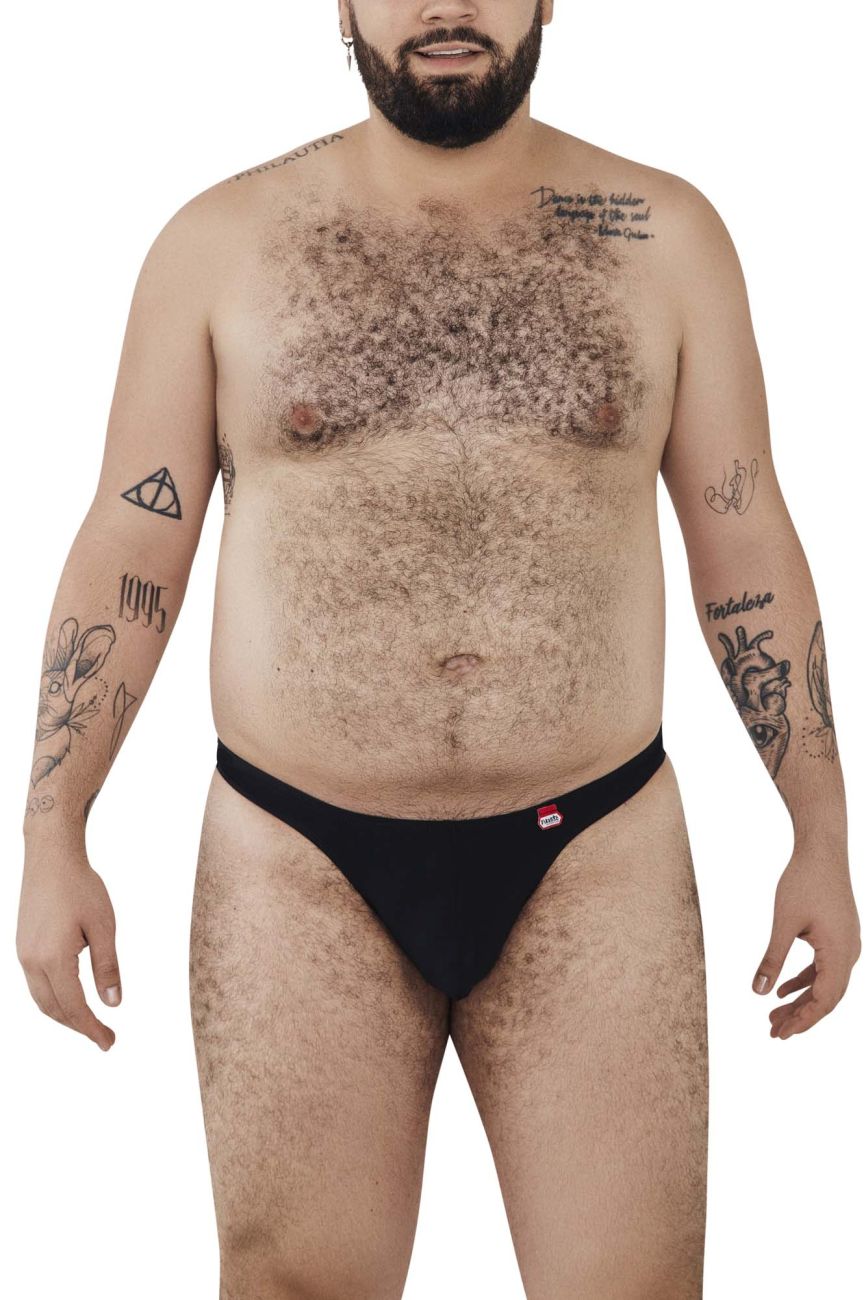 Pikante Men's Underwear PIK 0978X Angola Thongs Color Black