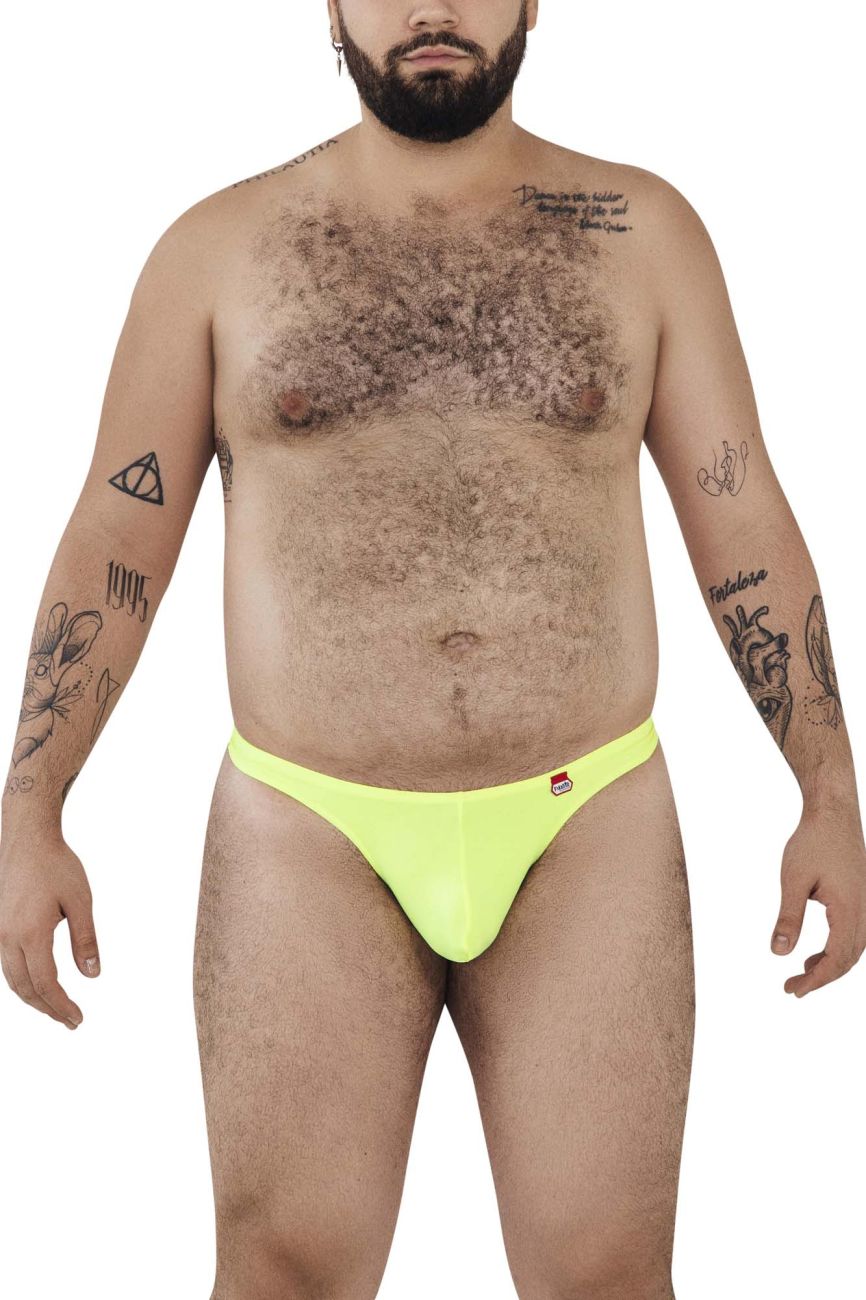 Pikante Men's Underwear PIK 0978X Angola Thongs Color Green