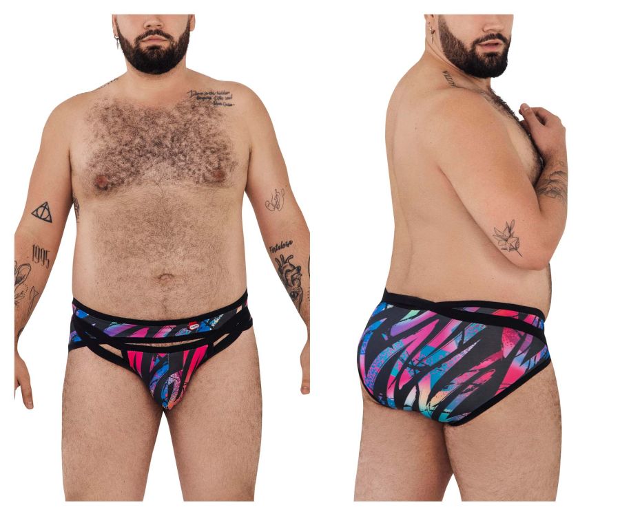 Pikante Men's Underwear PIK 0989X Jartum Briefs Color Black