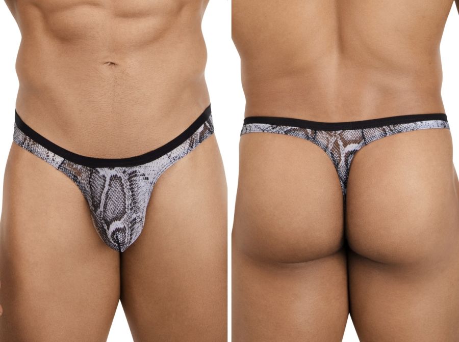 Pikante Men's Underwear PIK 26112 Piton Thongs Color Multi-colored