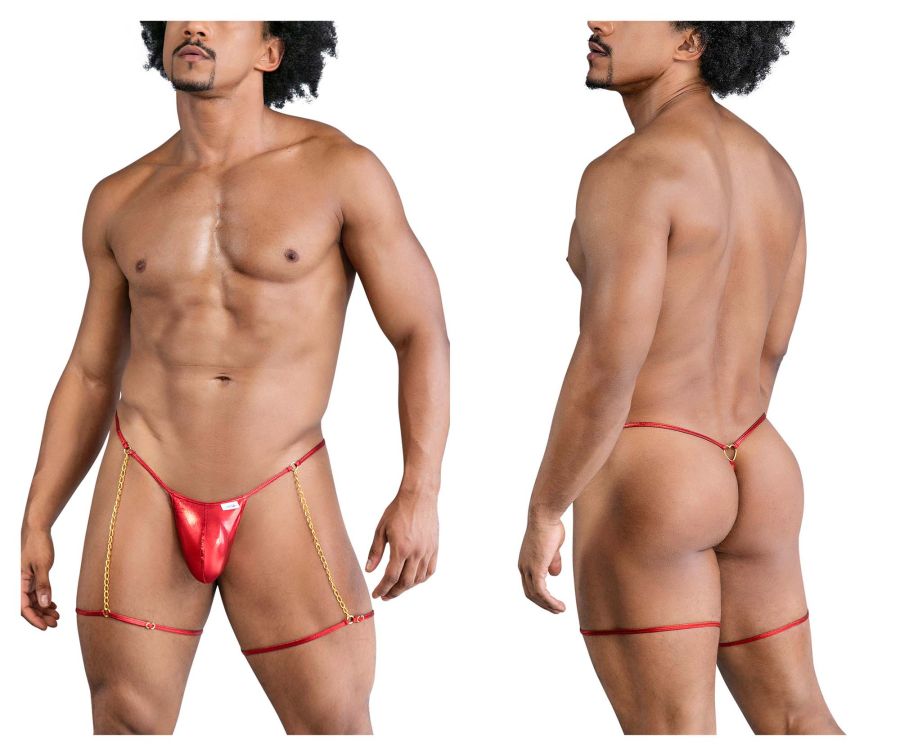 Chain-Garter Thongs
