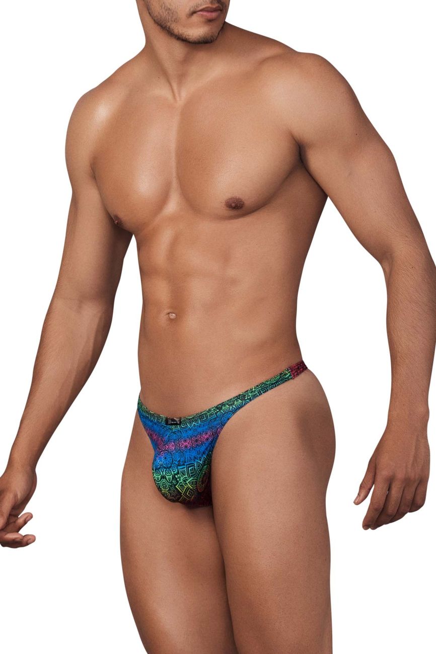 Printed Microfiber Thongs