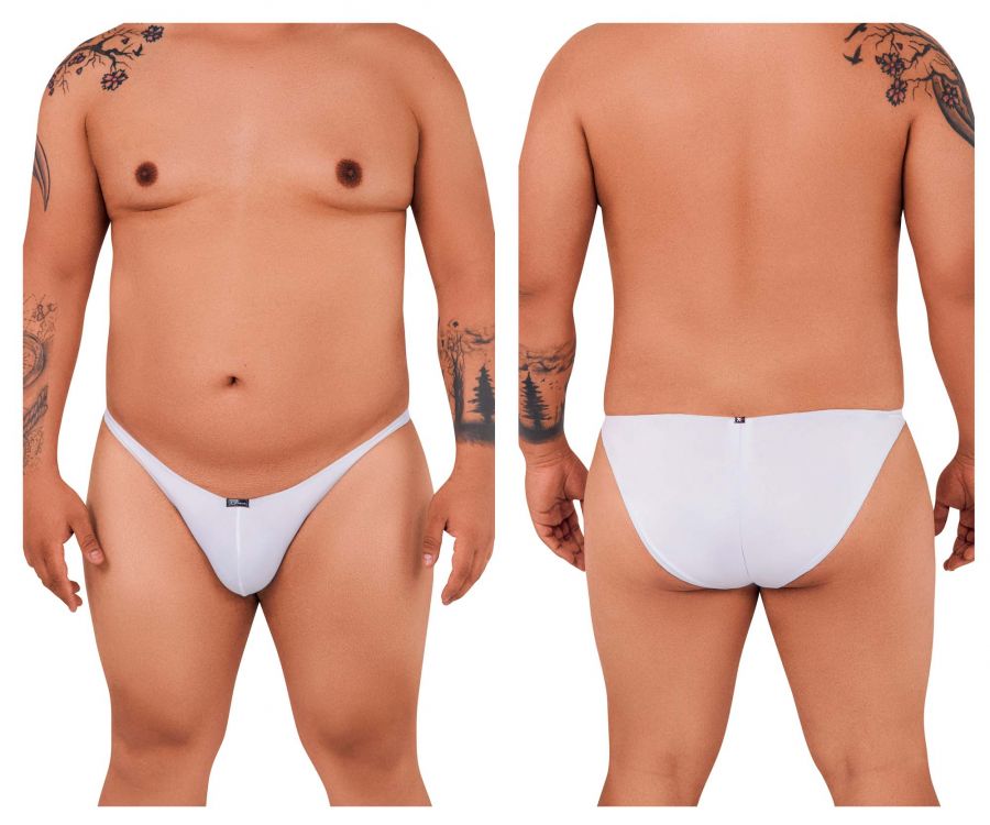 Xtremen Men's Underwear 91093X Microfiber Bikini Color White