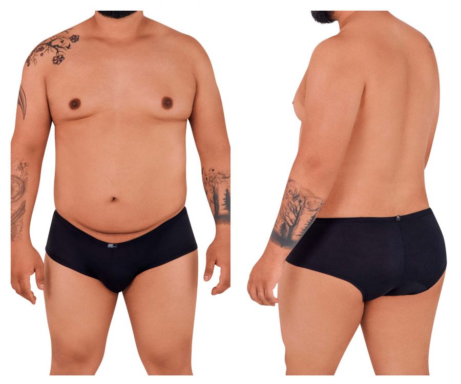 Xtremen Men's Underwear 91103X Microfiber Trunks Color Black