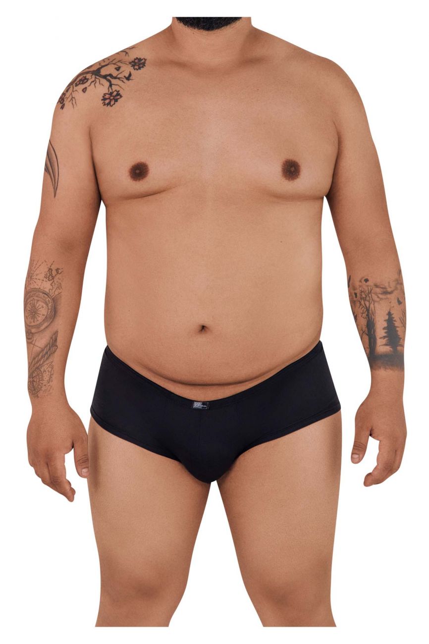 Xtremen Men's Underwear 91103X Microfiber Trunks Color Black