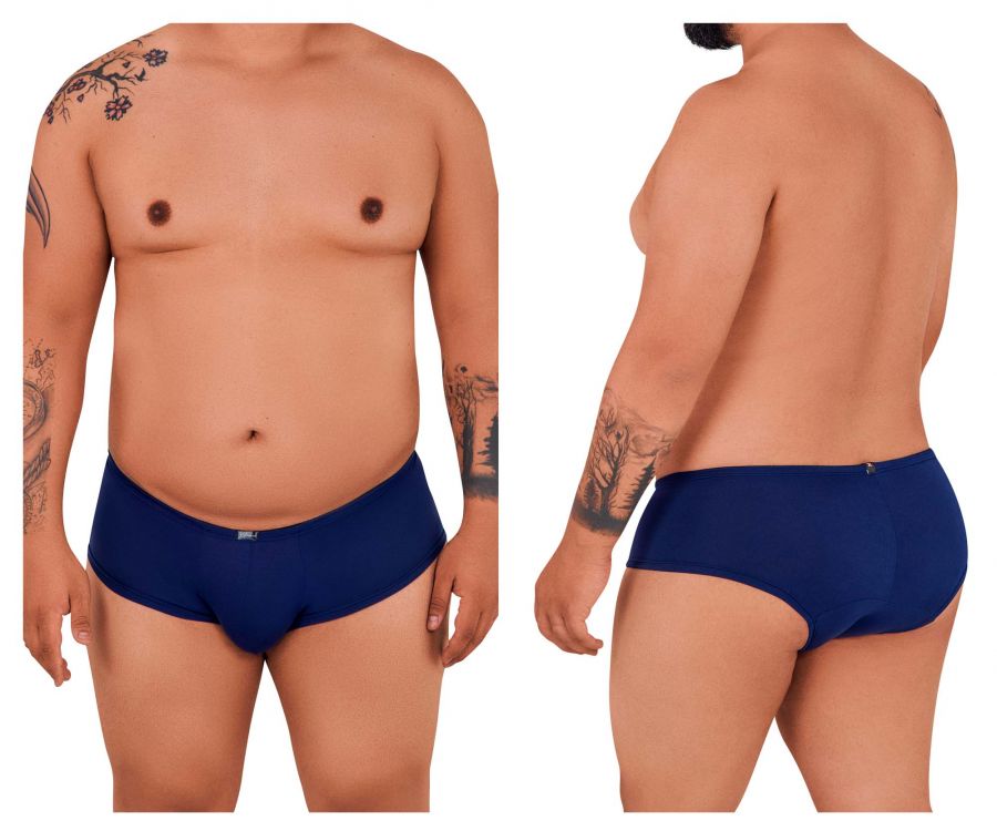 Xtremen Men's Underwear 91103X Microfiber Trunks Color Dark Blue