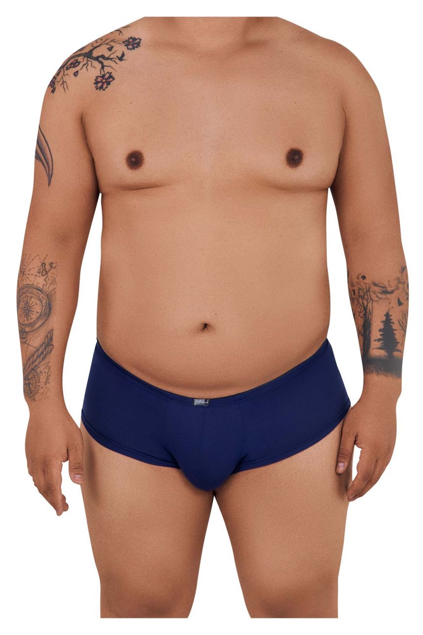 Xtremen Men's Underwear 91103X Microfiber Trunks Color Dark Blue