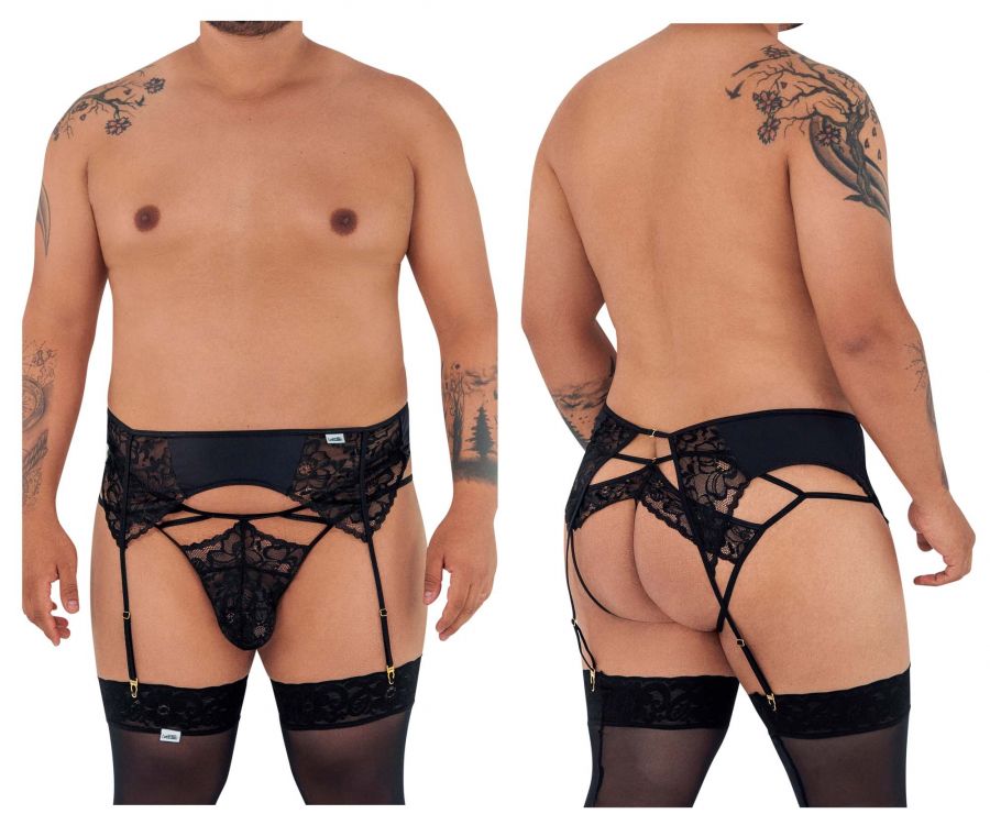 Lace Garter-Jockstrap Outfit